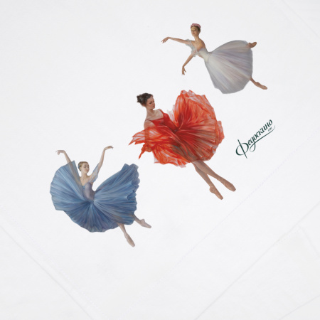 Дорожка столовая Балет "Федоскино" 40x160